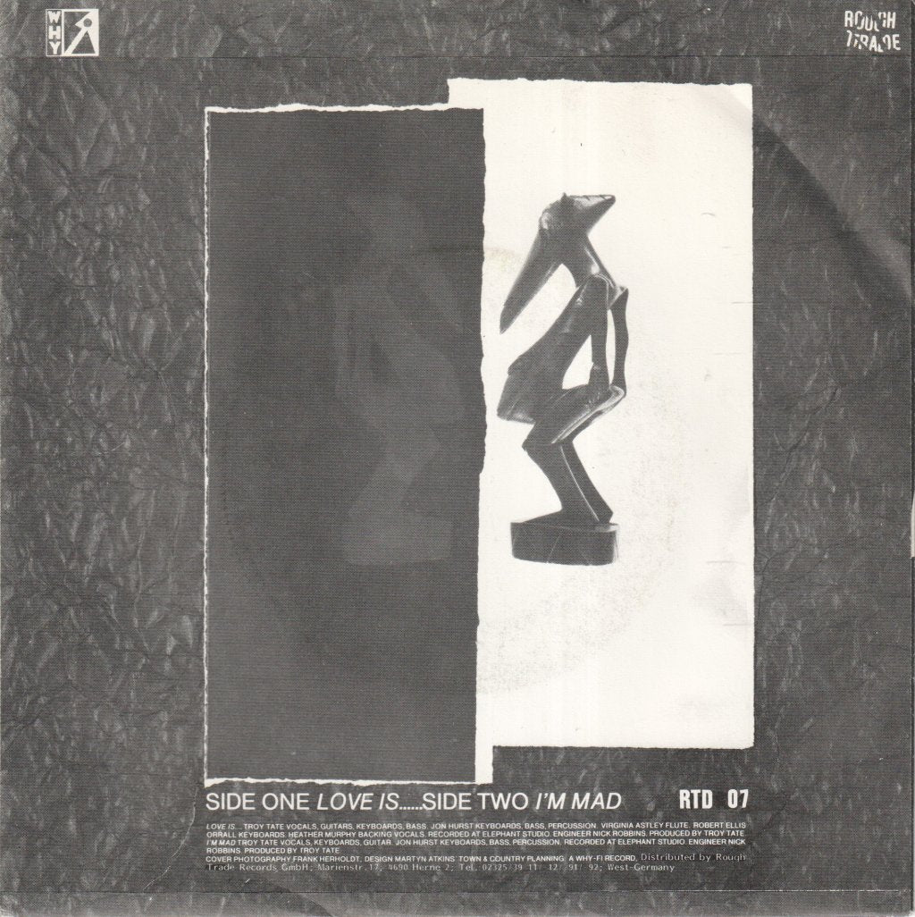 Troy Tate - Love Is... - 7 Inch