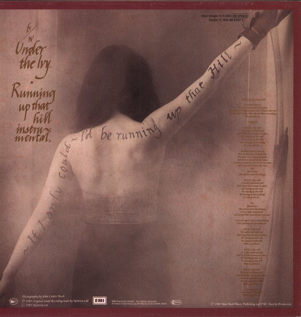 Kate Bush - Running Up That Hill - 12 Inch – Vinyl Tap