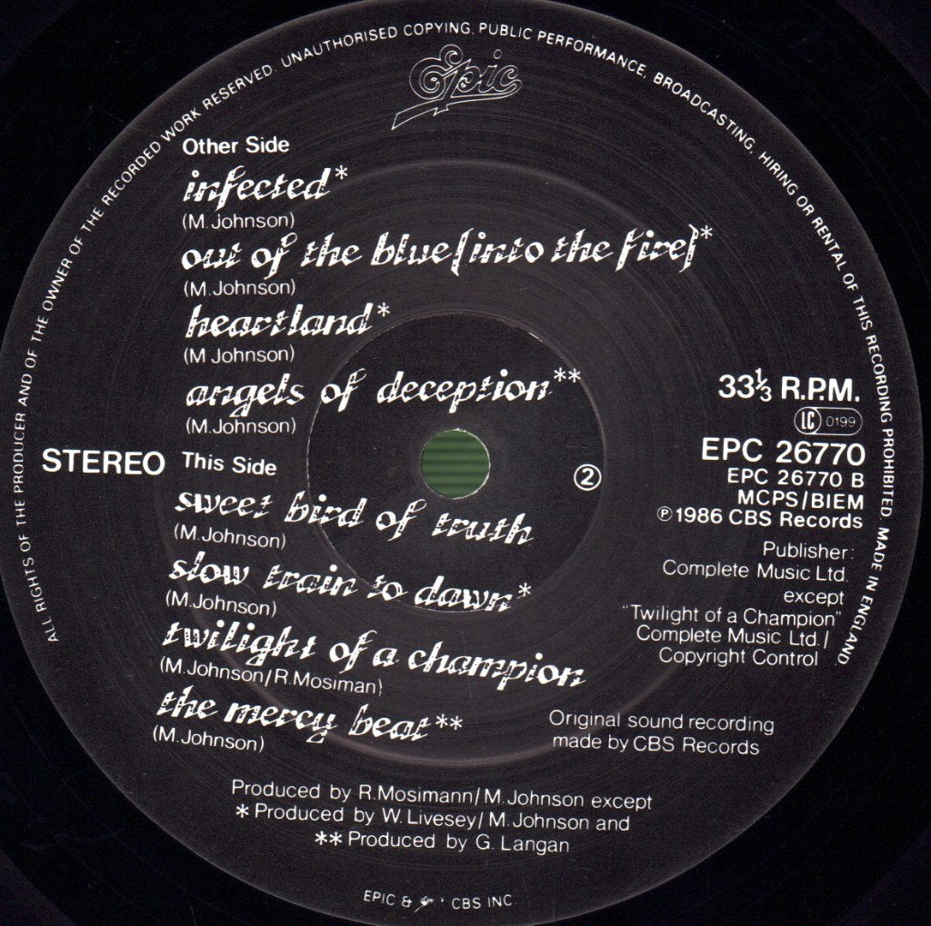 The The - Infected - Lp
