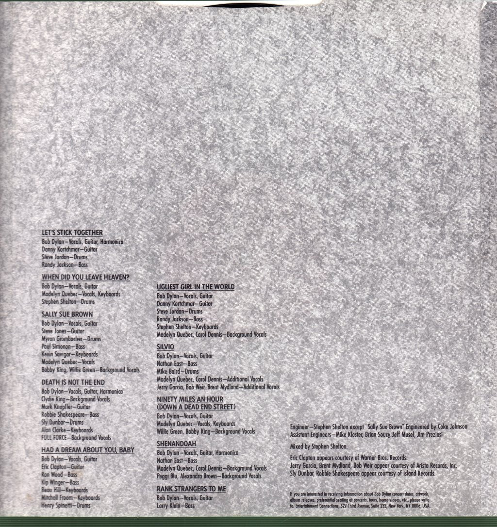 Bob Dylan - Down In The Groove - Lp
