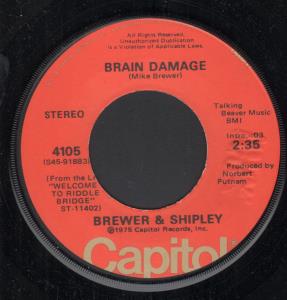 Brewer And Shipley - Rock & Roll Hostage - 7 Inch