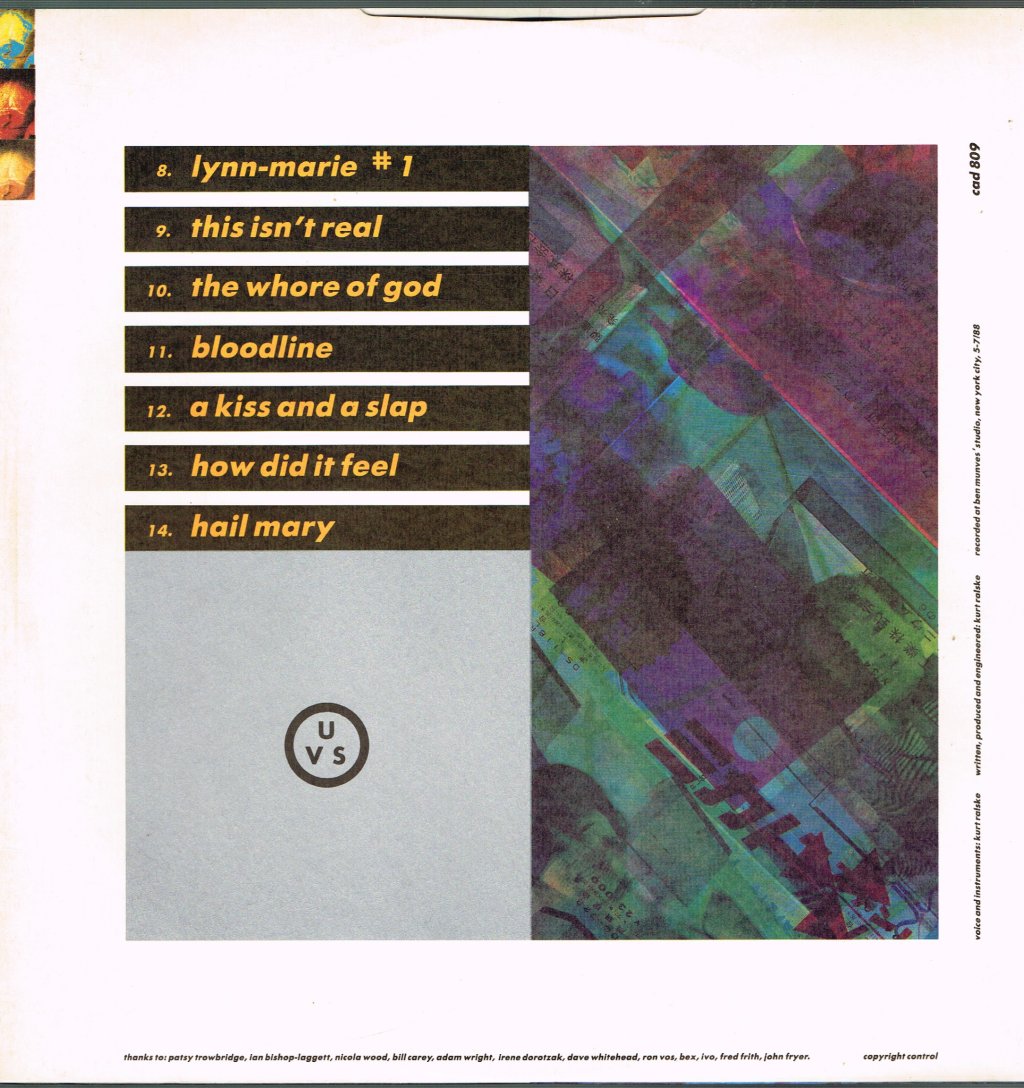 Ultra Vivid Scene - Ultra Vivid Scene - Lp