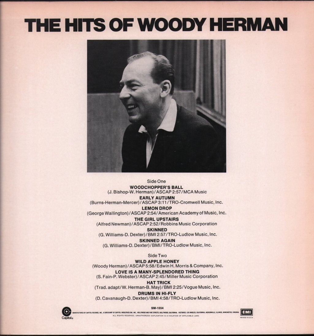 Woody Herman - Hits Of Woody Herman - Lp
