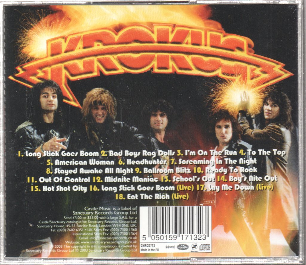 Krokus - Long Stick Goes Boom. The Anthology - Cd