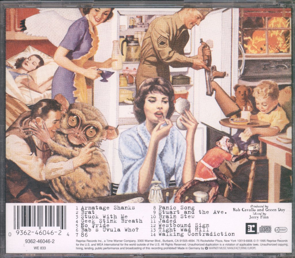 Green Day - Insomniac - Cd