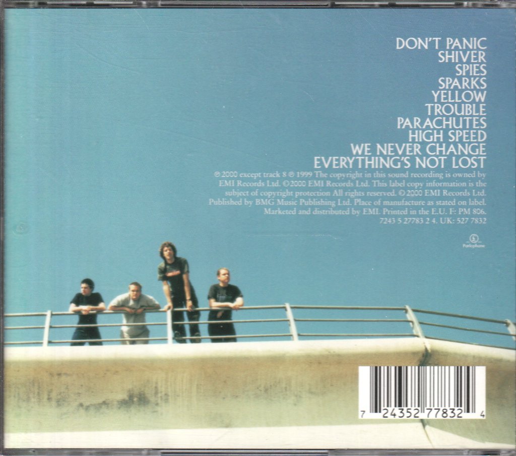 Coldplay - Parachutes - Cd
