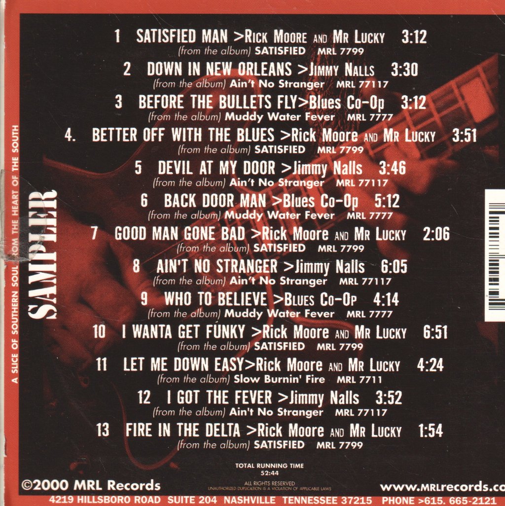 Various Artists - MRL Records Sampler - Cd