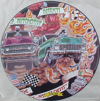 Various Artists - Chrome, Smoke & Fire - A Compilation Of Hot Rod Music By Robt. Williams - Double Lp