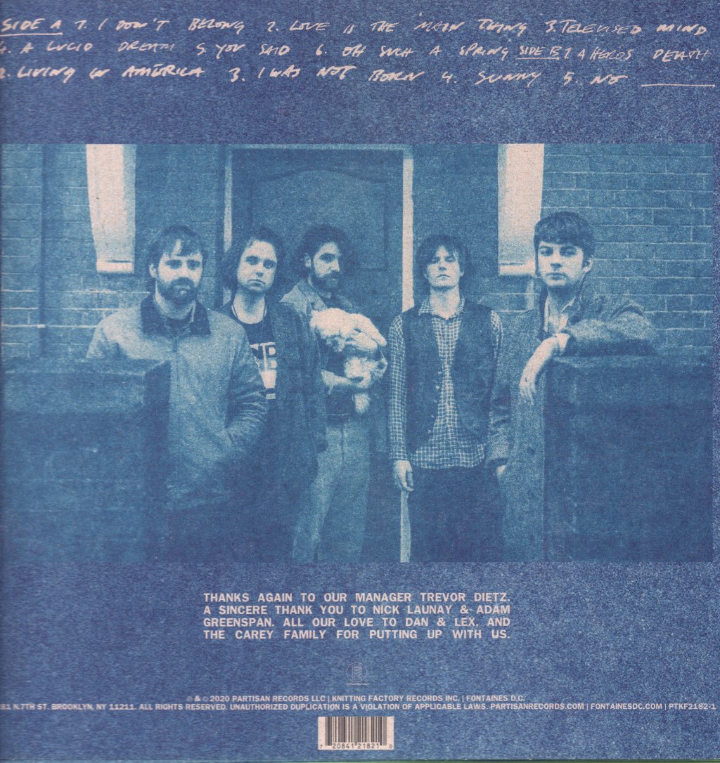 Fontaines D.C. - A Hero's Death - Lp