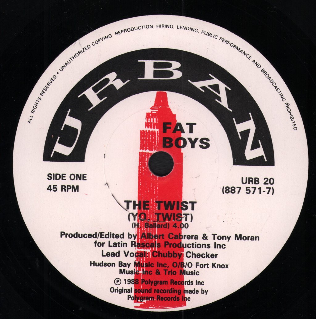 Fat Boys - Twist - 7 Inch