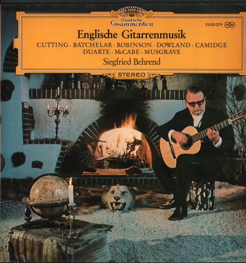 Siegfried Behrend - English Guitar Music - Lp