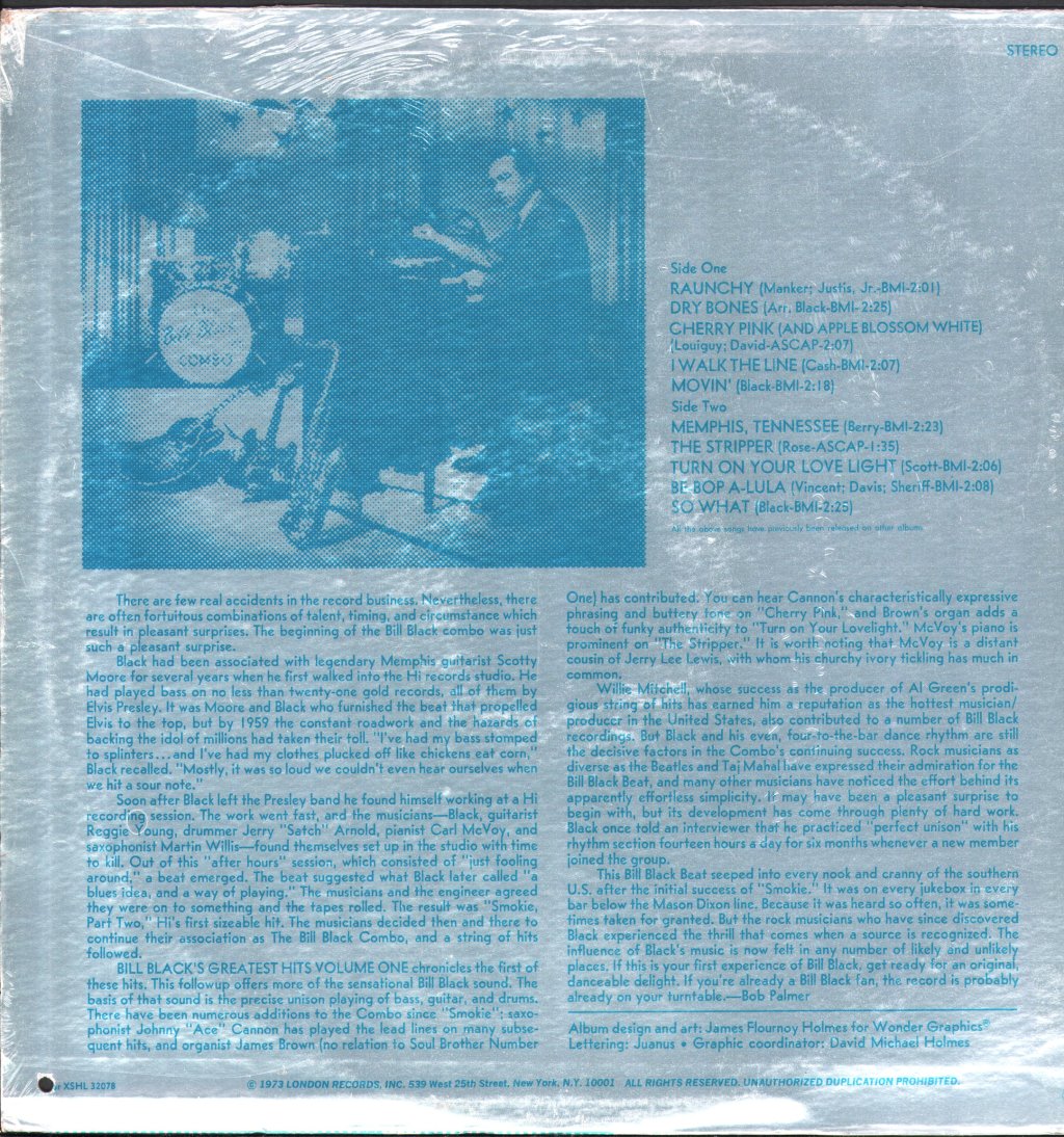 Bill Black - Bill Black's Greatest Hits Volume 2 - Lp