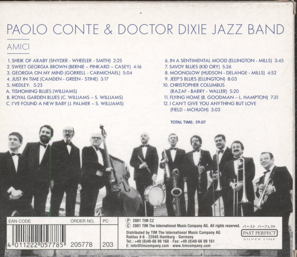 Paolo Conte, Doctor Dixie Jazz Band - Amici - Cd