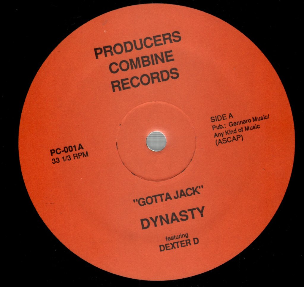 Dynasty Featuring Dexter D - Gotta Jack - 12 Inch