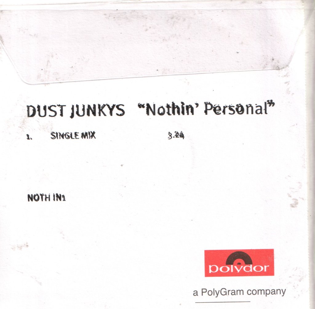 Dust Junkys - Nothing Personal - Cd