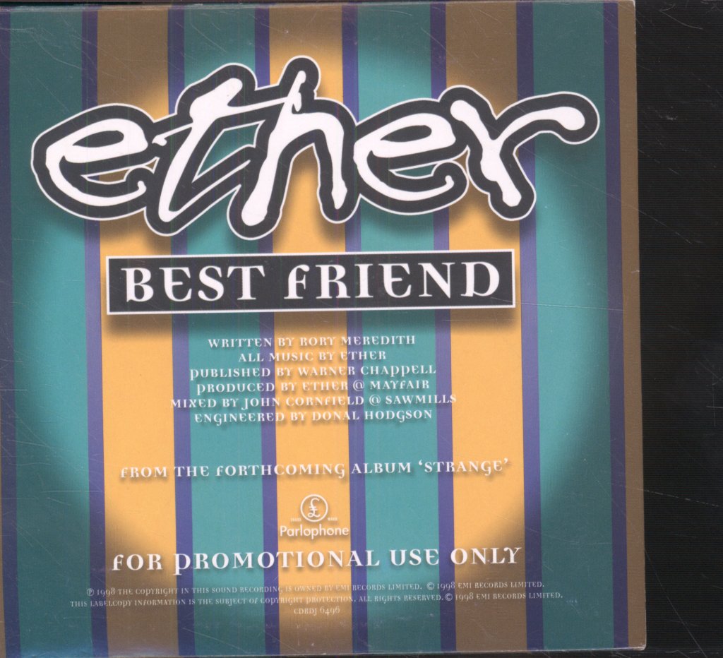 Ether (Indie) - Best Friend - Cd