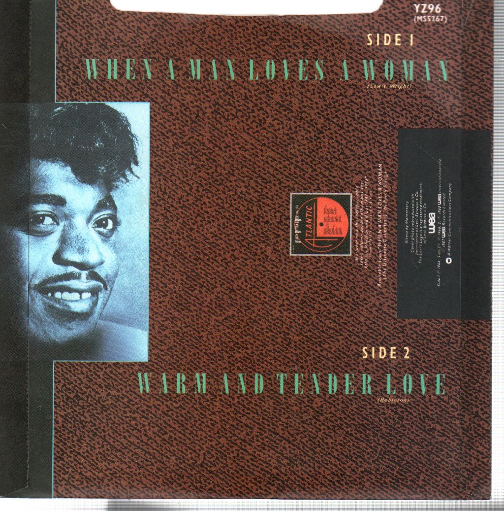 Percy Sledge - When A Man Loves A Woman - 7 Inch