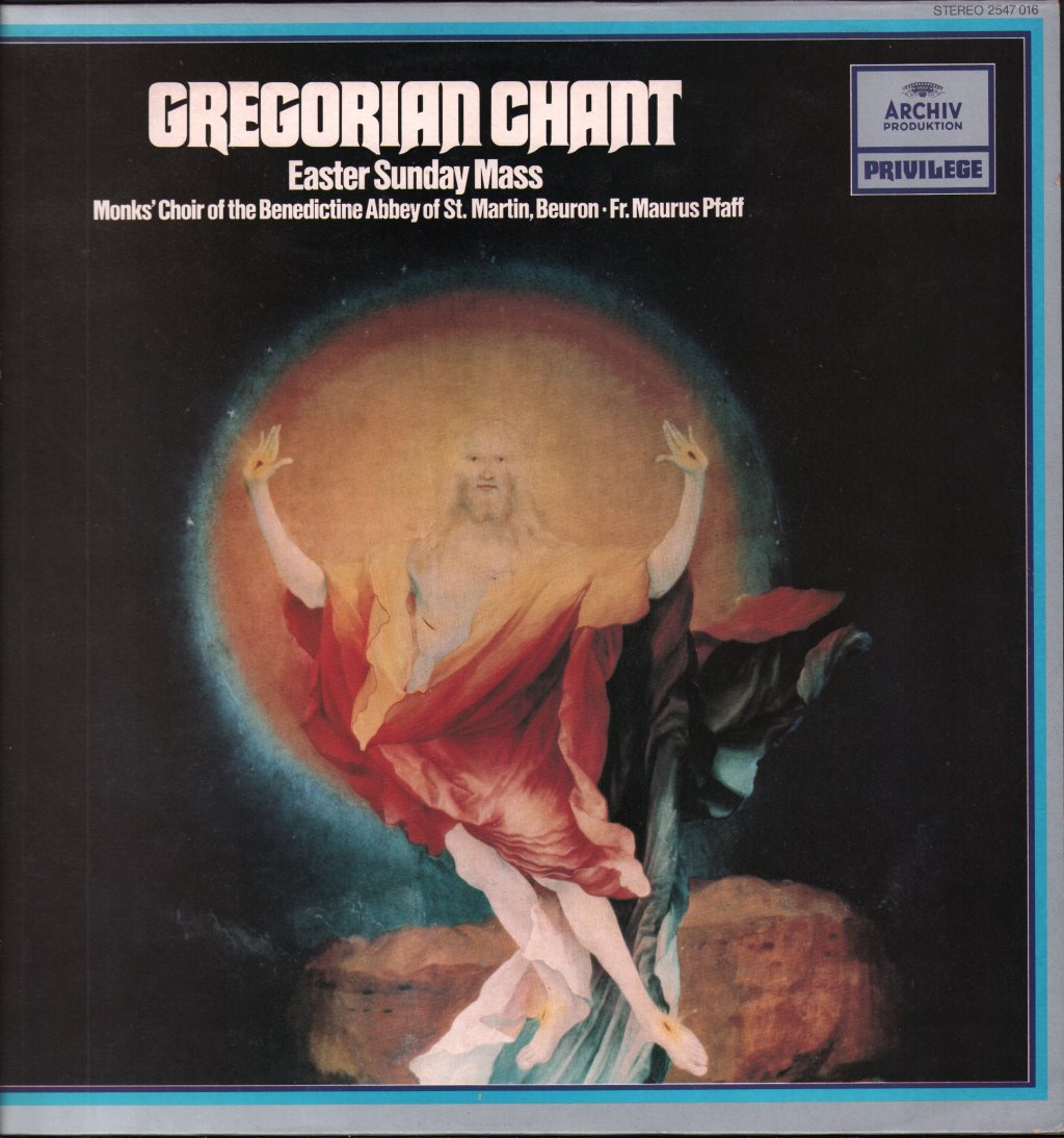 Monks' Choir of the Benedictine Abbey of St. Martin, Beuron - Gregorian Chant - Easter Sunday Mass - Lp