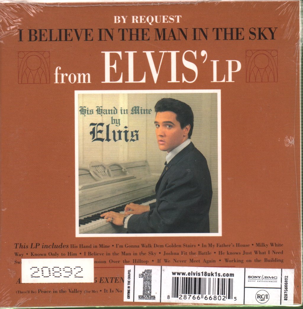 Elvis Presley - Crying In The Chapel - Cd