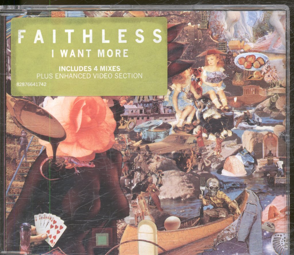 Faithless - I Want More - Cd