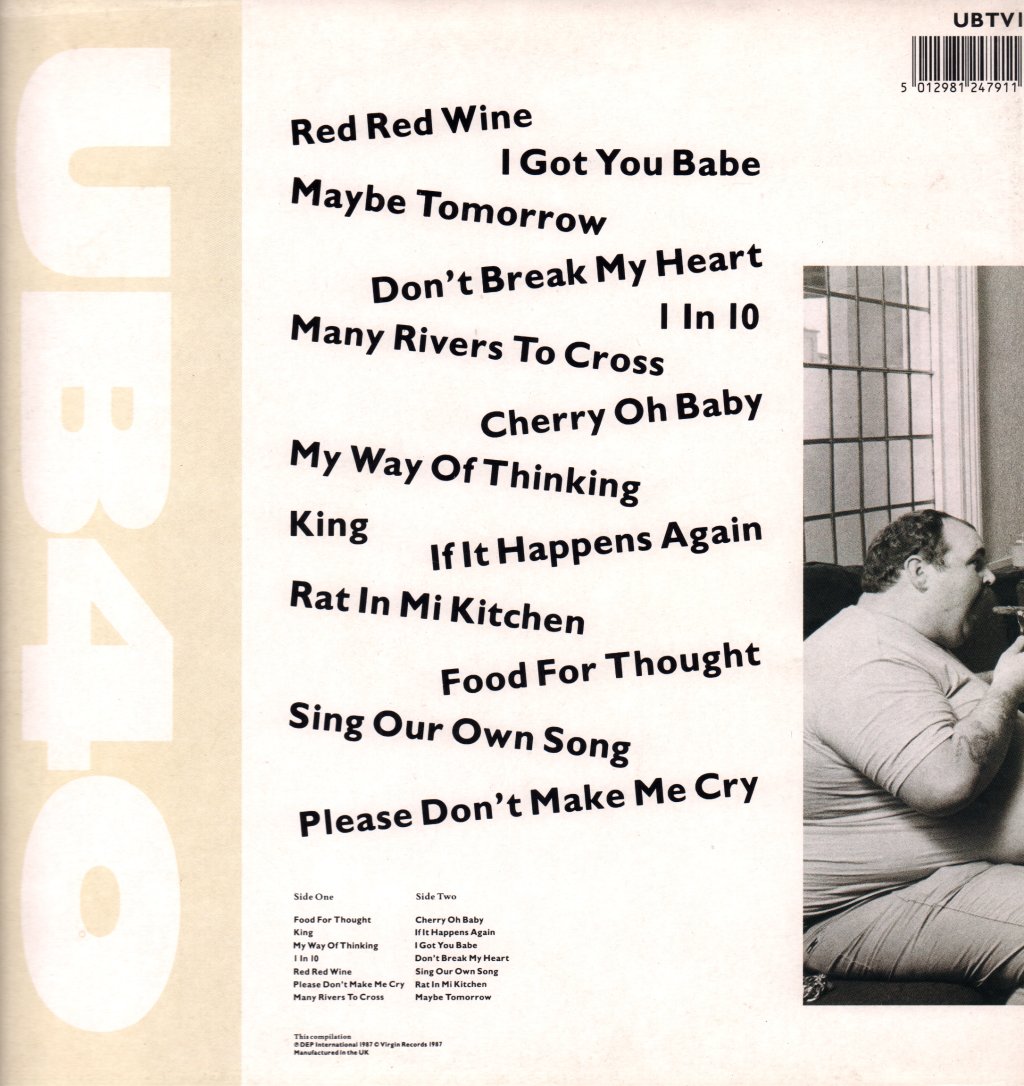 UB40 - Best Of UB40 - Volume One - Lp