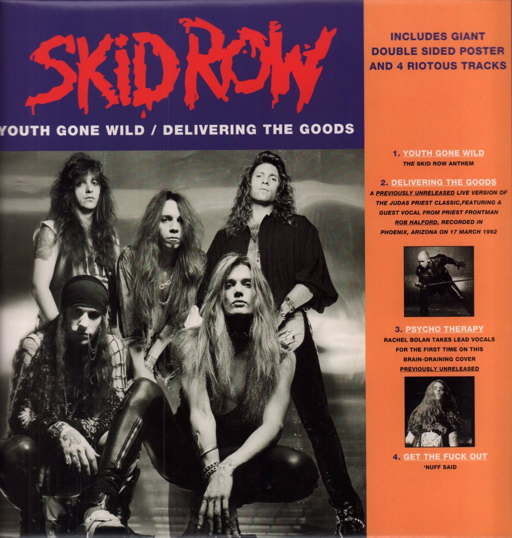 Skid Row - Youth Gone Wild - 12 Inch