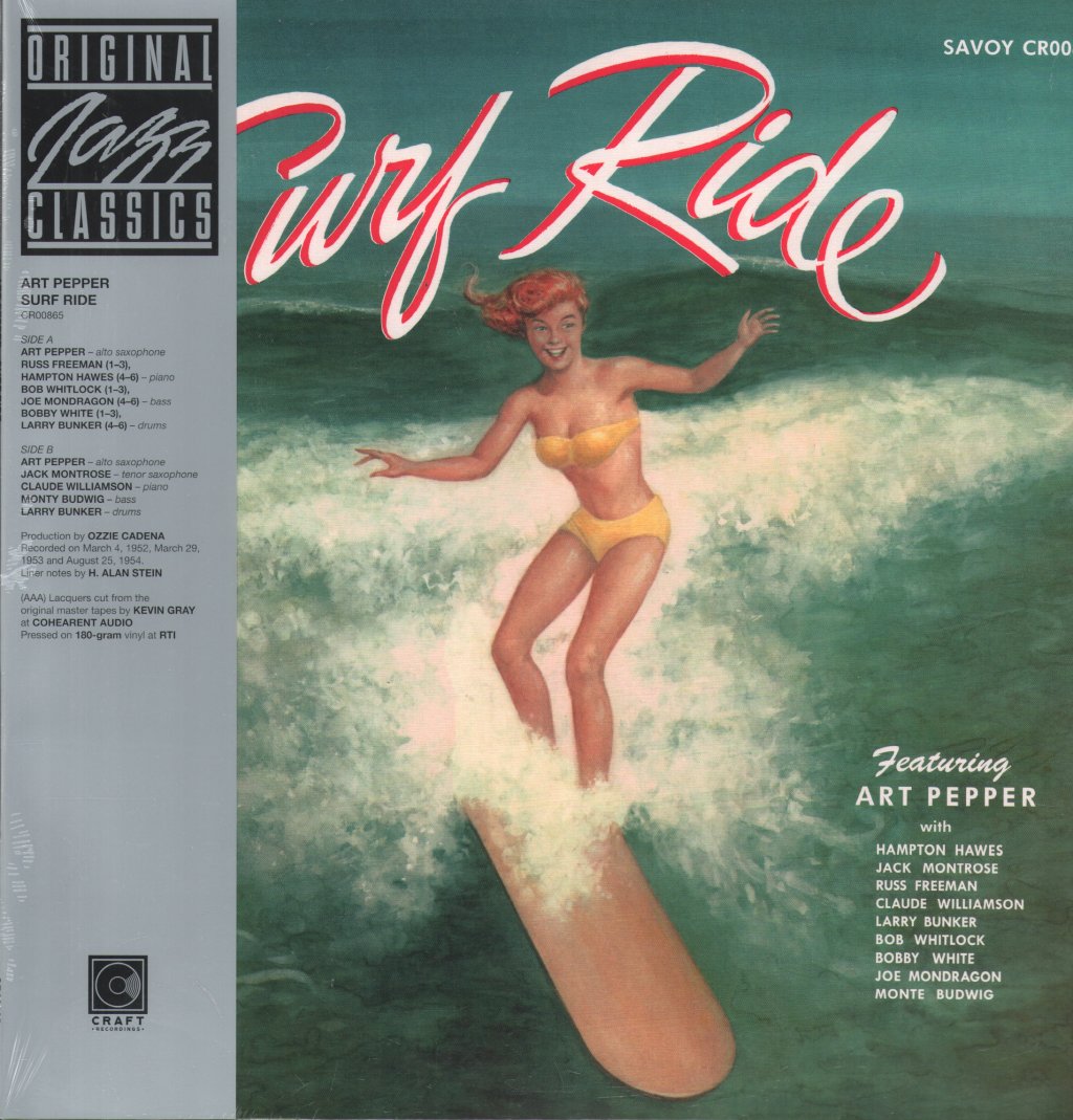 Art Pepper - Surf Ride - Lp