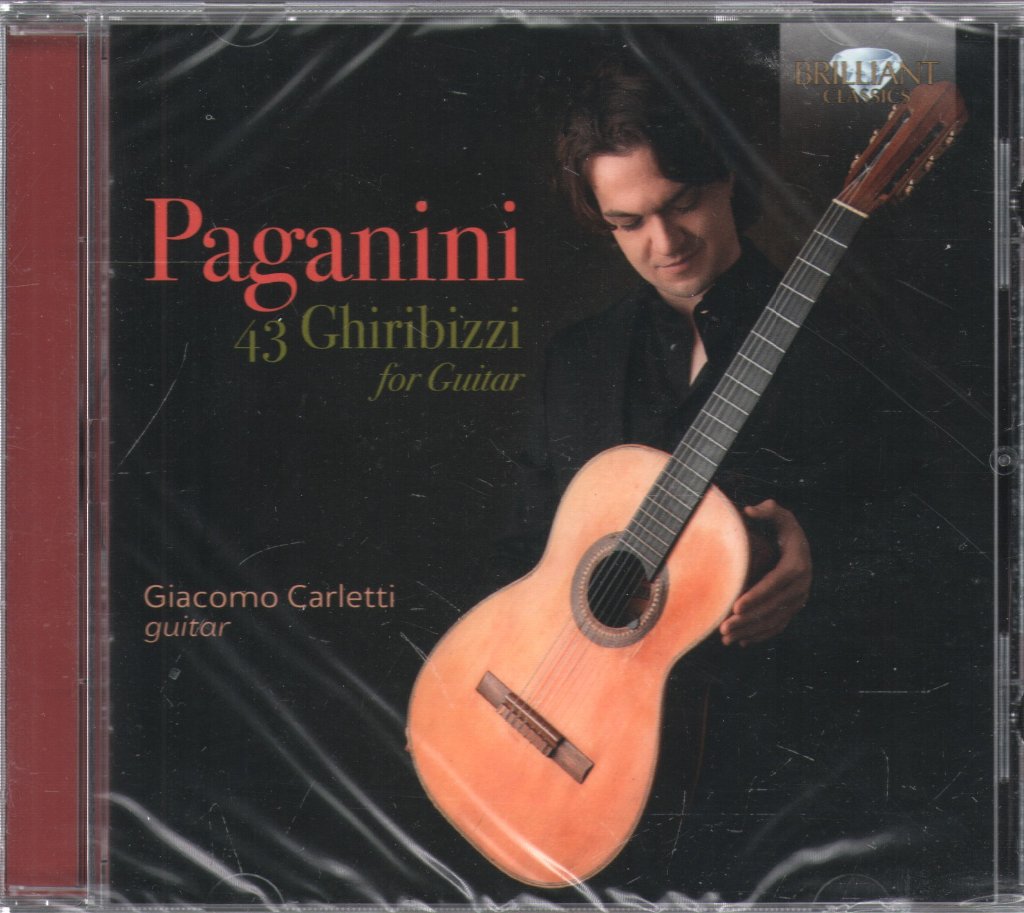 Niccolò Paganini - 43 Ghiribizzi For Guitar - Cd