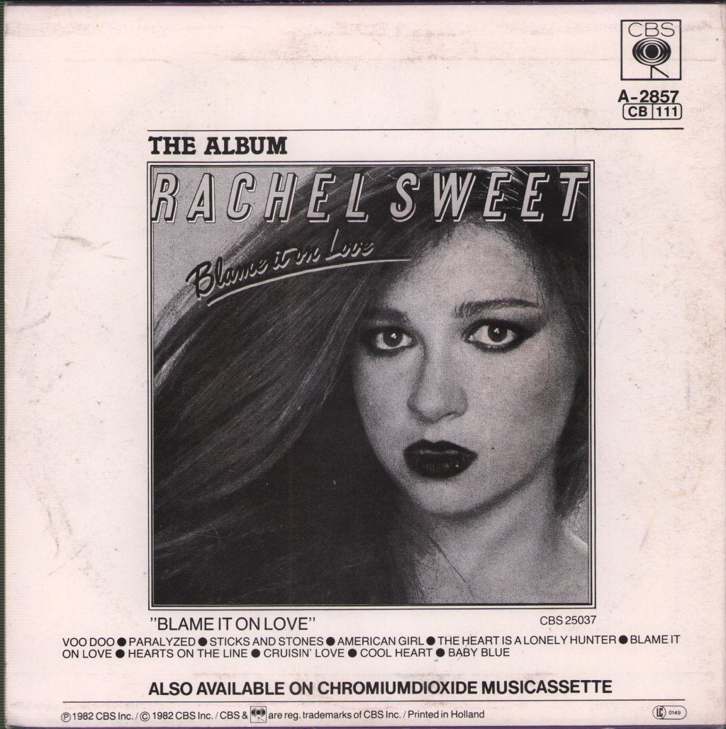 Rachel Sweet - Voo Doo - 7 Inch