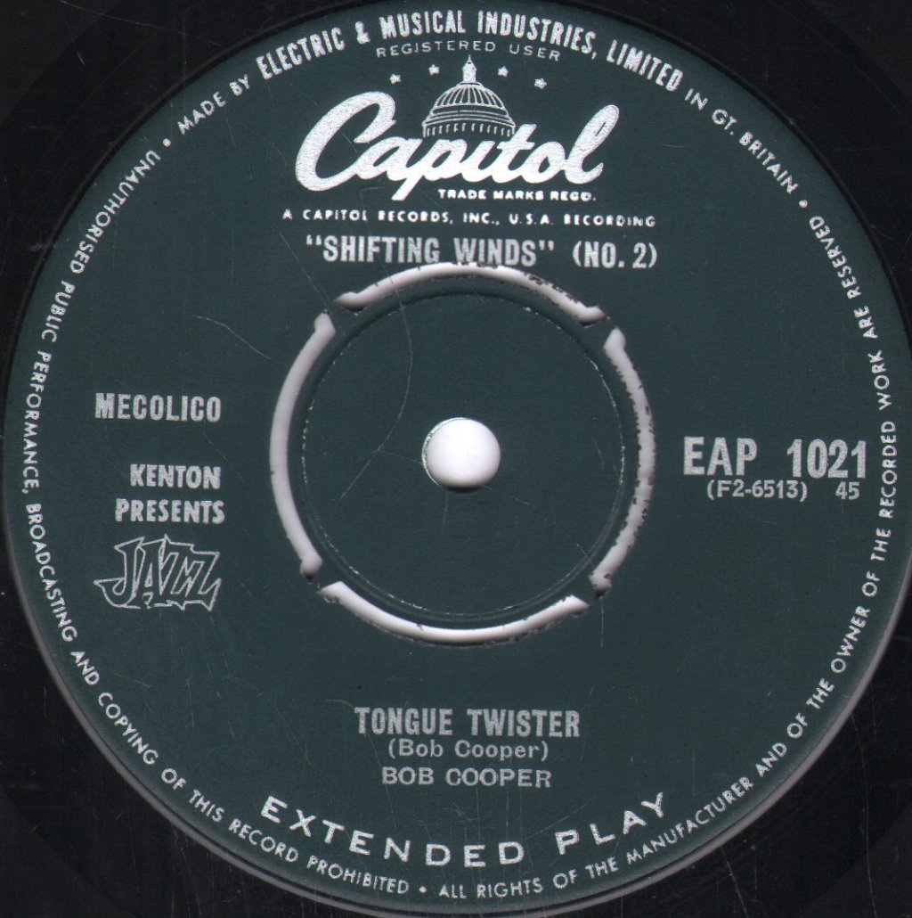 Bob Cooper - Shifting Winds Number Two - 7 Inch