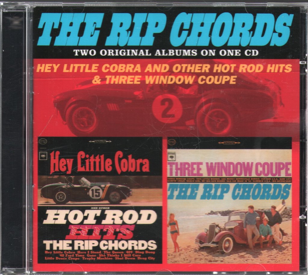 Rip Chords - Hey Little Cobra & Three Window Coupe - Cd