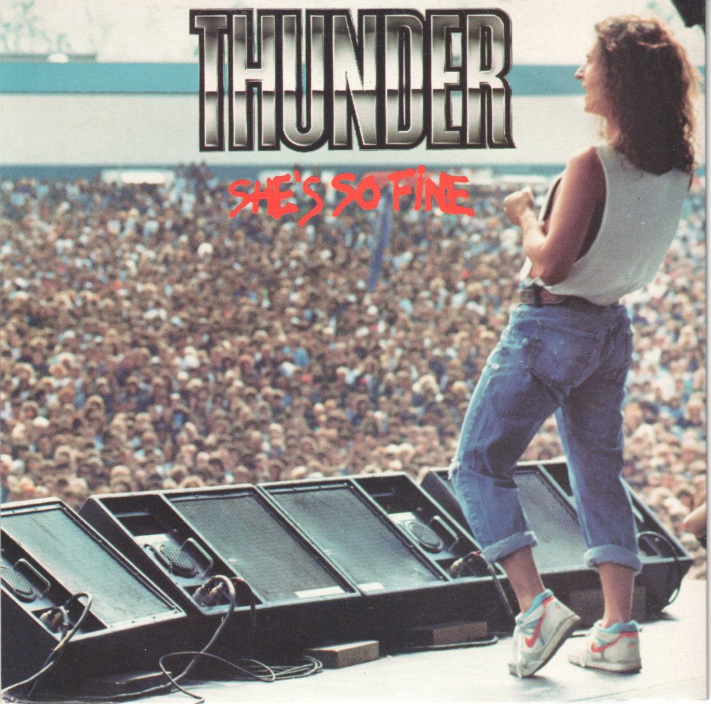 Thunder - She's So Fine - 7 Inch