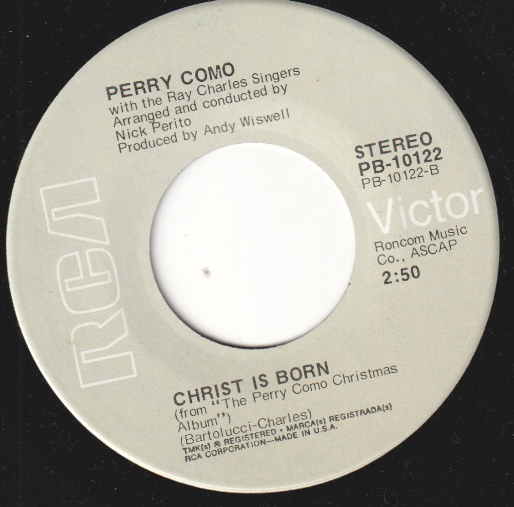 Perry Como - Christmas Dream - 7 Inch
