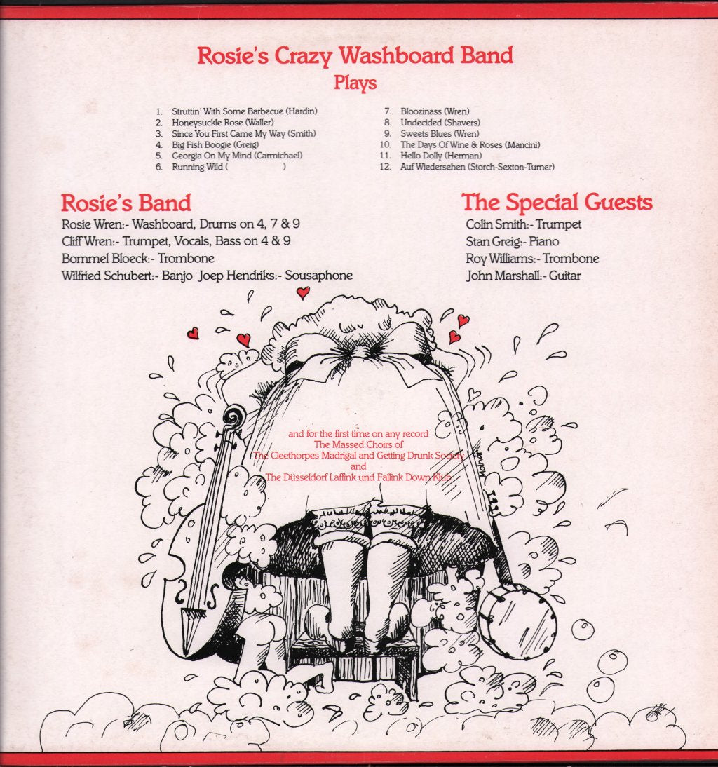 Rosie's Crazy Washboard Band - Rosie's Crazy Washboard Band - Lp