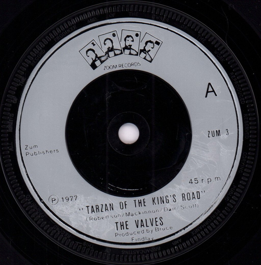 Valves - Tarzan Of The Kings Road - 7 Inch