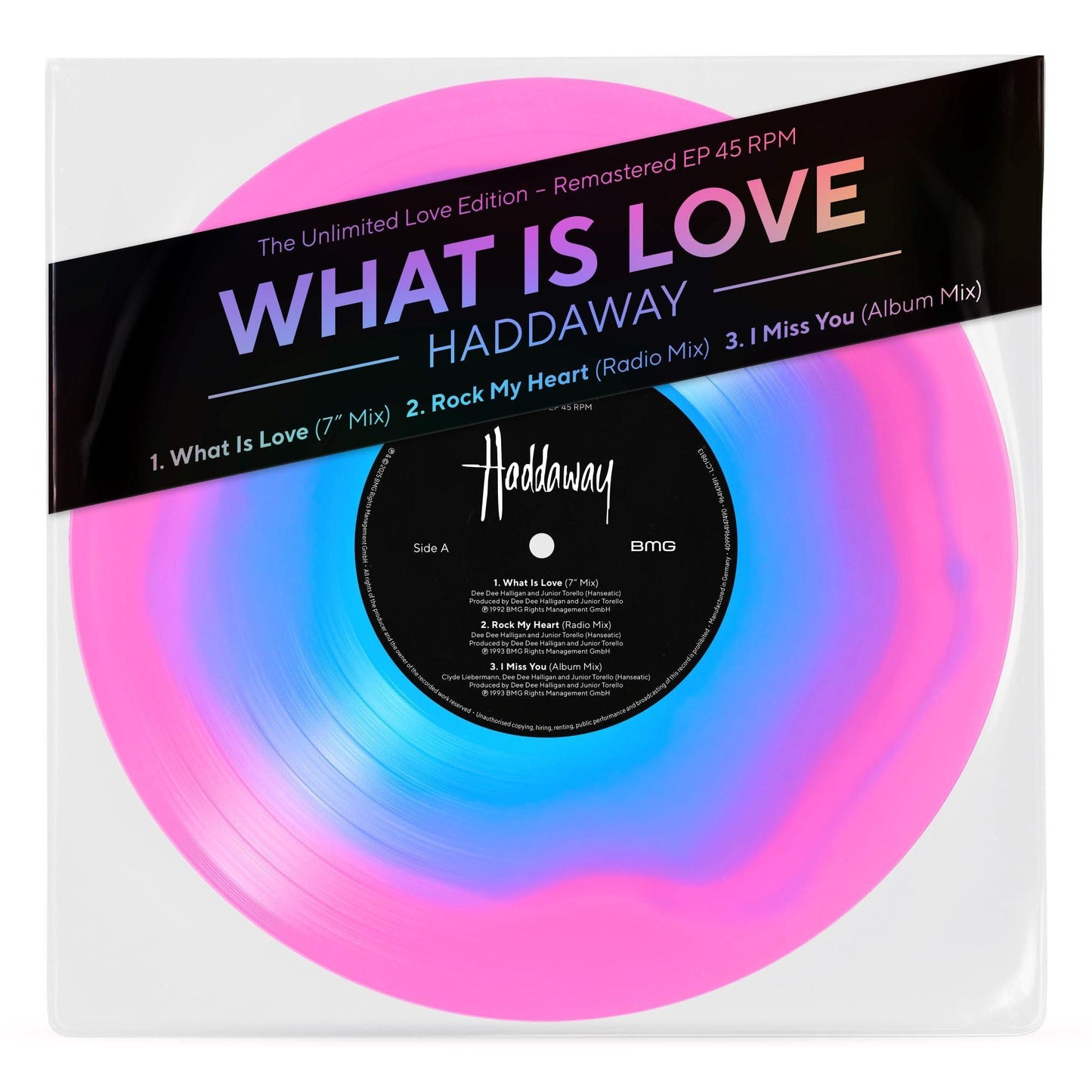 Haddaway - What Is Love - 10 Inch