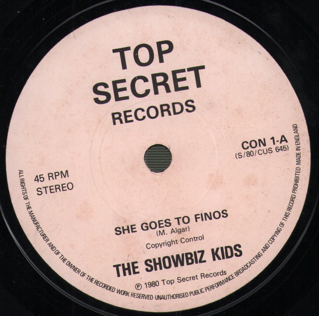 Showbiz Kids - She Goe's To Fino's - 7 Inch
