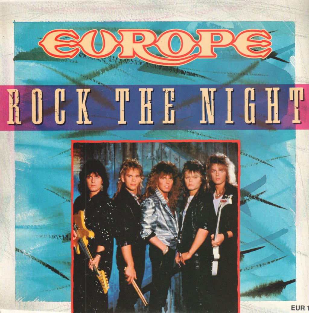 Europe - Rock The Night - 7 Inch