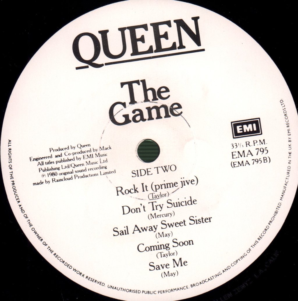 Queen - Game - Lp