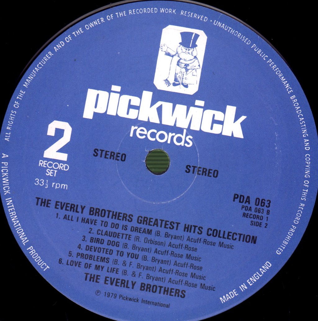 Everly Brothers - Greatest Hits Collection - Double Lp