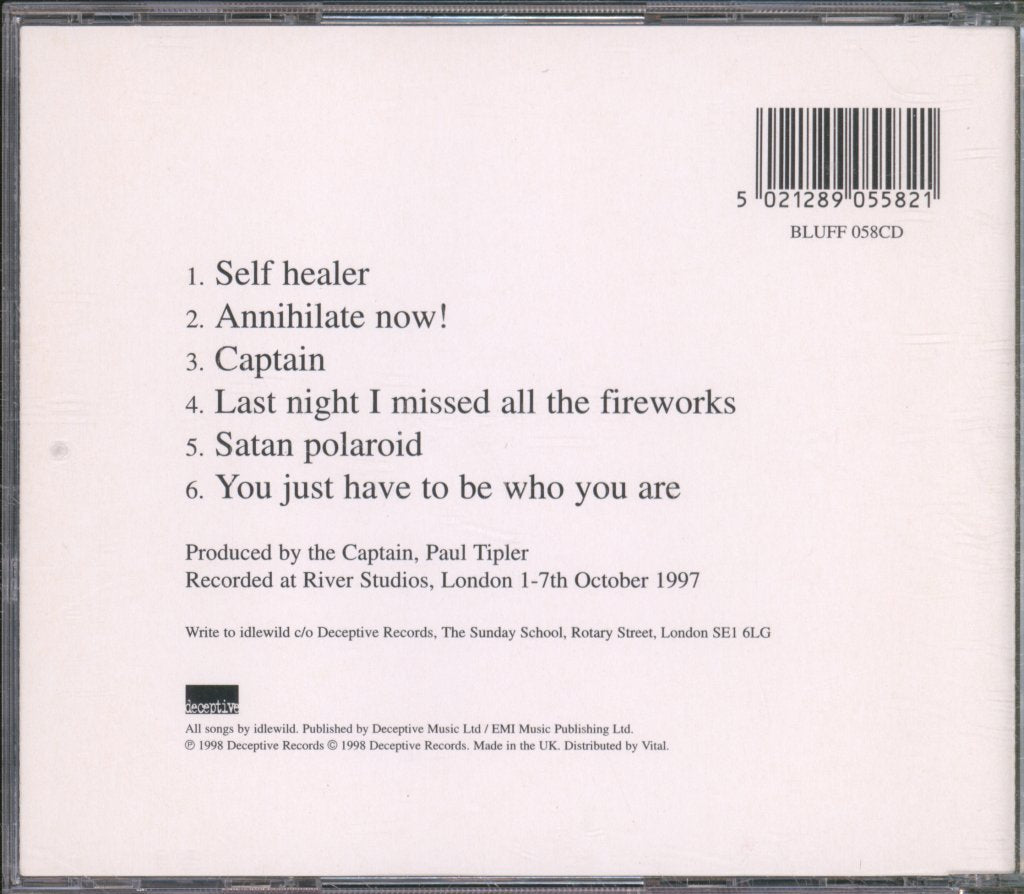 Idlewild - Captain - Cd