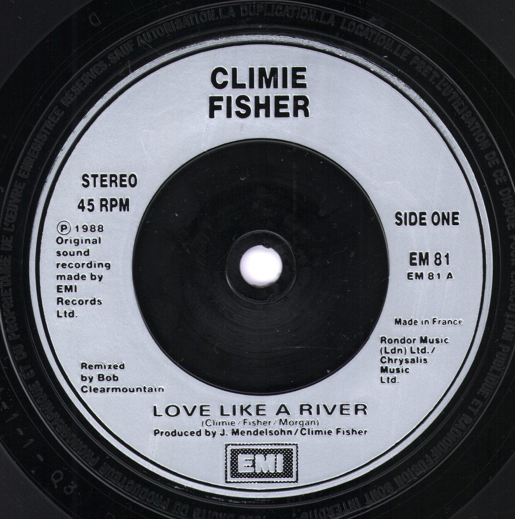 Climie Fisher - Love Like A River - 7 Inch