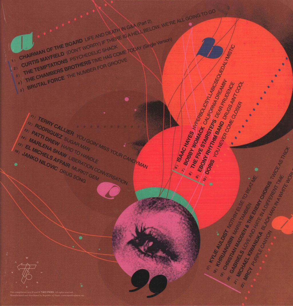 Various Artists - Soul Psychédélique (The Sounds of Psychedelic Soul & Funk 1967-2024) - Double Lp