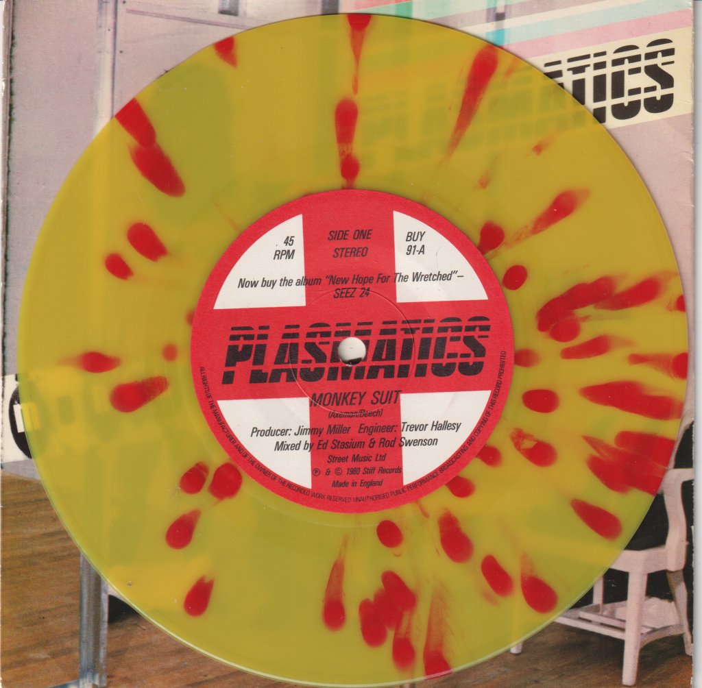Plasmatics - Monkey Suit - 7 Inch