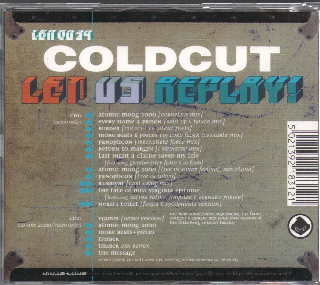 Coldcut - Let Us Replay! - Cd