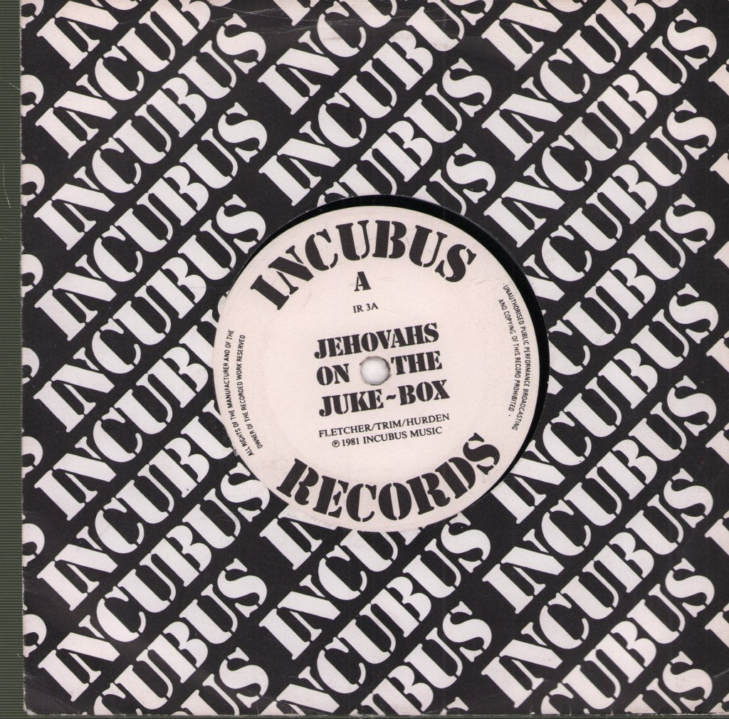 Incubus Theatre - Jehovahs On The Juke-Box - 7 Inch