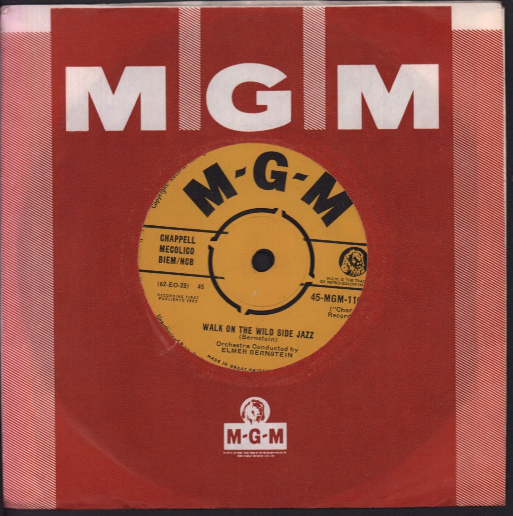 Elmer Bernstein - Walk On The Wild Side - 7 Inch