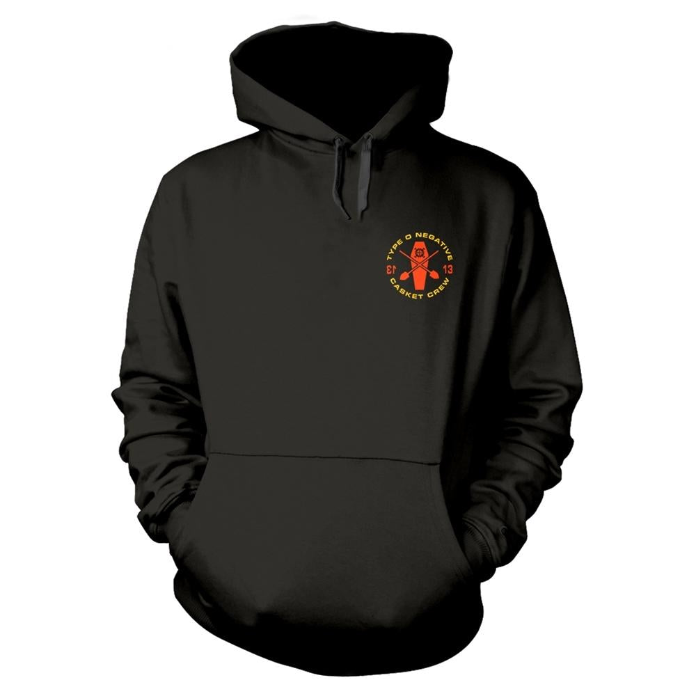 Type O Negative - Type O Negative Hoodie Everyday Is Halloween Band Logo Official Black Pullover M - Hooded Sweat Shirt
