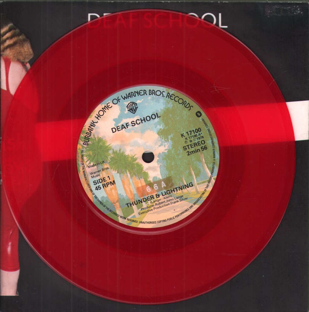 Deaf School - Thunder And Lightning - 7 Inch