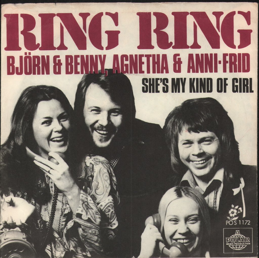 Björn & Benny, Agnetha & Anni-Frid - Ring Ring - 7 Inch